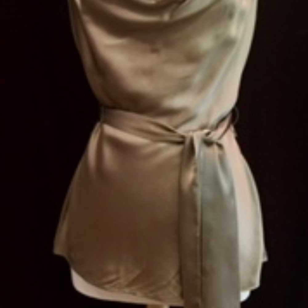 silk blouse